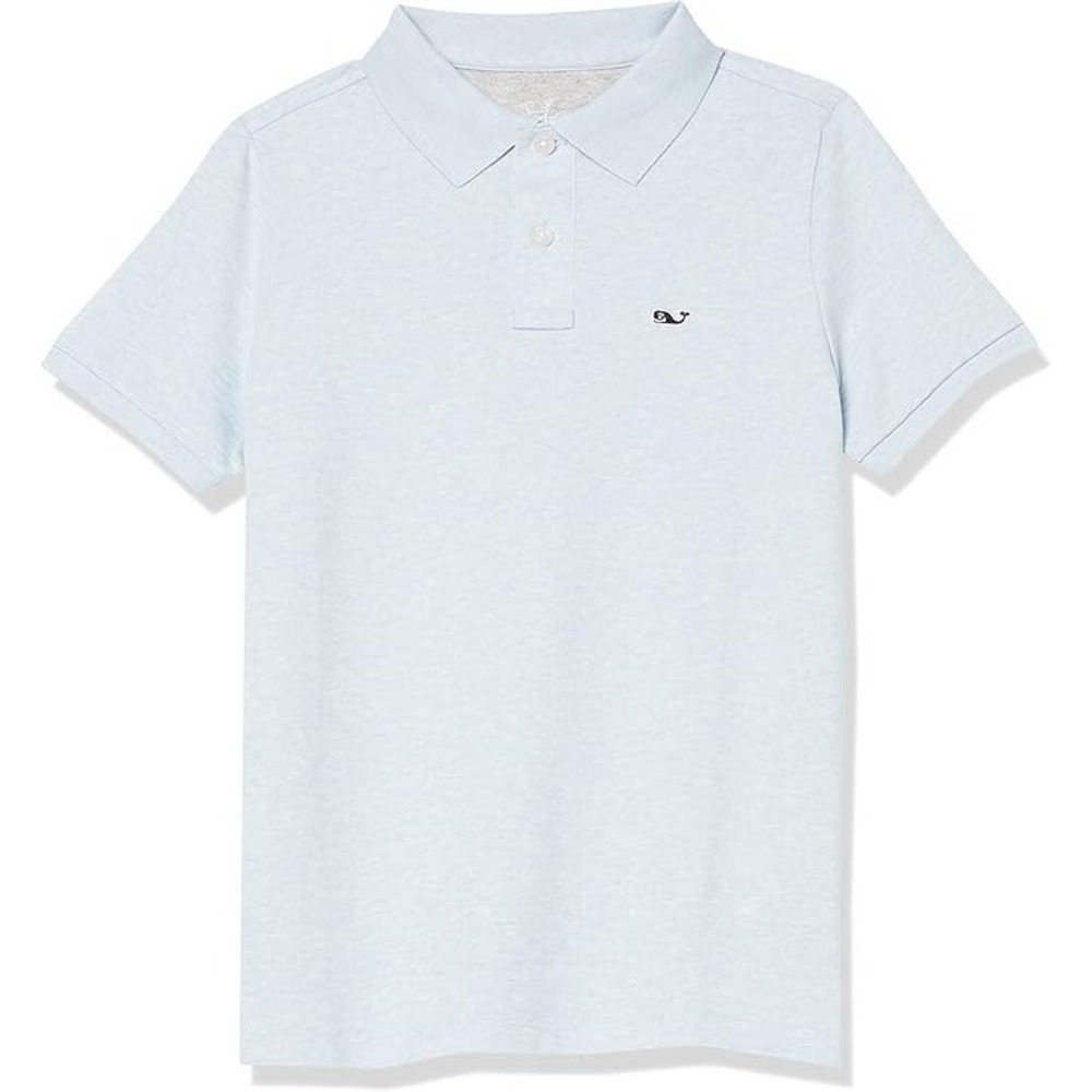 vineyard vines Boys' Edgartown Short Sleeve Pique Polo, Large (16)